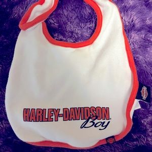 Baby Harley Davidson bib